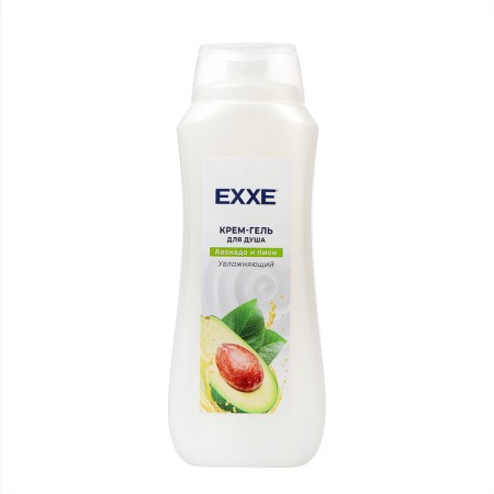 Cream-Gel shower EXXE moisturizer, avocado and peony, 400 ml