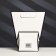Flower-10 × 10 × 20 x 18 cm packet package, white with a border