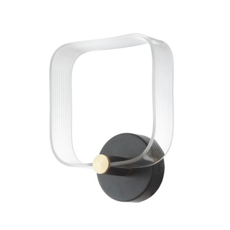 Sconces "quorum" LED 8W 3000-6000K Black 25x20x6cm