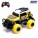 Radio -controlled jeep "graffiti", works on batteries, yellow color