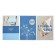 A4 notebook, 96 sheets in the Stylish & Laconic cage, cover Cardboard, Lamination Soft Touch, Mix