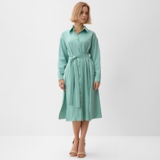 Women's dress Minaku: Casual Collection, green color, size 50