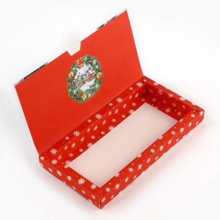 Box Gift team "Snow Town", 20 x 2 x 10 cm, new year-2