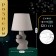 Traffic lamp with lampshade Risalux “Ridge”, 1 × 40 W, E27, Gray, Figure base, 20 × 20 × 32 cm
