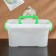 Storage container "Diplomat", 20.5 × 15 × 9.5 cm, cover with a handle on the latch, color mix