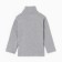 Turtleneck for girls, color gray melange, height 92 cm