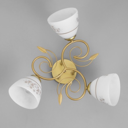 Elor chandelier 3he27 40W gold 58x26 cm-4