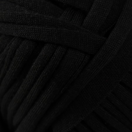 Knitted yarn 100% cotton "lentino mini" 100 g 40 m color 09 coal-black-2