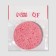 Sponge for washing "softness", d = 7.5 cm, color mix