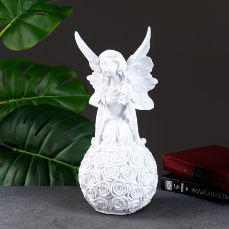 Фигура "Фея на шаре" 16х15х32,5см-3