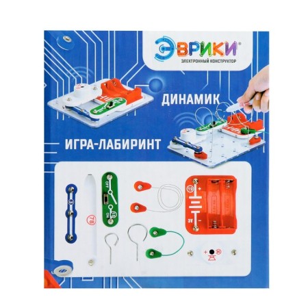 Electronic designer "Electronic Labyrinth", 9 parts-10