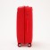 Middle suitcase 24 ", lightning department, code castle, 4 wheels, red color