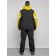 Ski costume male winter, size 48, yellow color