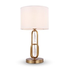 Table lamp 40W, 1HE14, 46x24 cm, brass