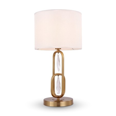 Table lamp 40W, 1HE14, 46x24 cm, brass