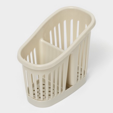 Tining instruments stand 2 sectional, color white rattan-1