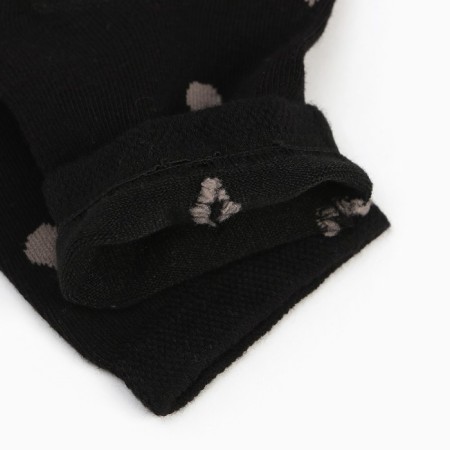 Women's socks, black color, size 36-38-3