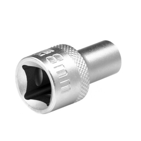 Thor head Stels 13647, under the square, 1/2 ", 8 mm, CRV, twelve -sided, chrome