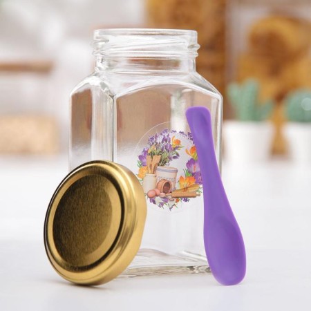 Bank for bulk products "still life", 312 ml-1