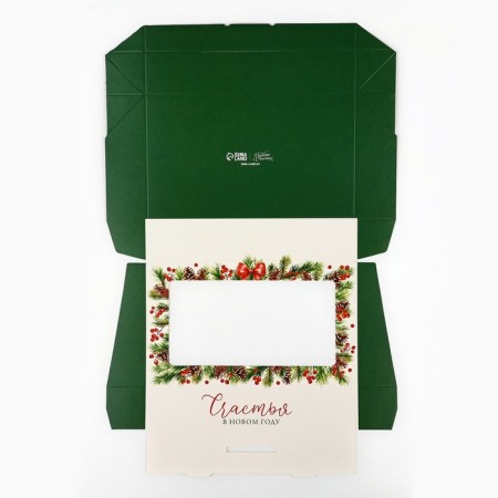Folding box "New Year's botanist", 20 x 12 x 4 cm, New Year-5