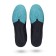Beats football ATEMI SBA-004 indoor, black/ turquoise color, size 43