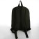 School backpack textile with printing on the upper part, 38x29x11 cm, green color