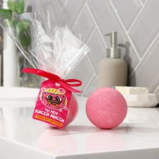 Бомбочка для ванны «Киси», 130 г, аромат малины, BEAUTY FОХ