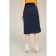 Women's skirt, size 48, blue color