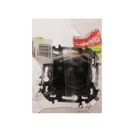 Three -valve legrand inspiria, 10 AX, 250 V, Anthracite switch-3