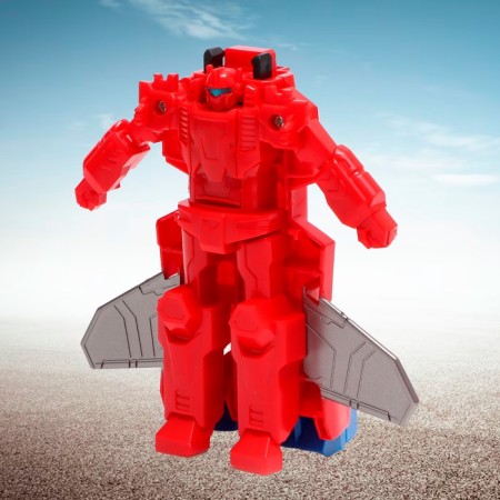 Set of robots "fireman", transformed-11