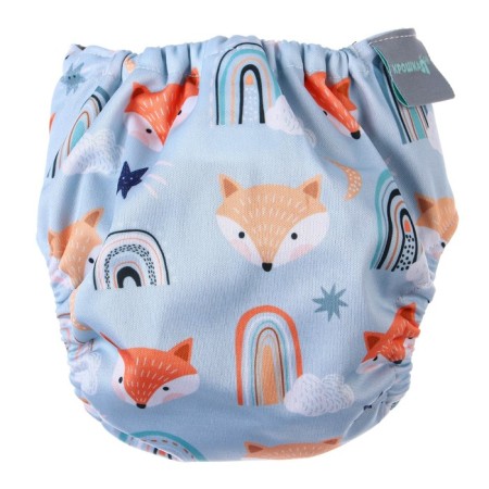 Panties-scammer, reusable, carbon-bamboo fabric, “chanterelles”, from 0-12 months.-6