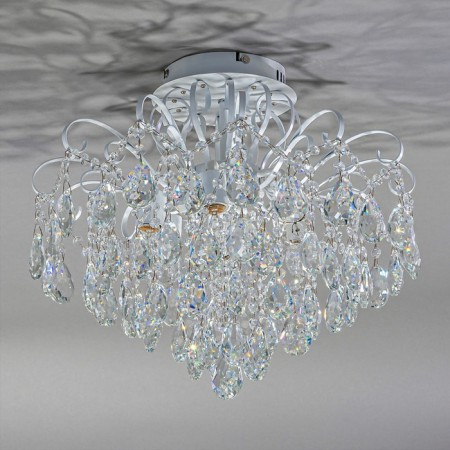 Ceiling lamp 6x60W E27, size 51x51x42 cm-4