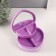 Musical Mechanical Mechanical "Tender Roses" Violet 12x13.5x10.5 cm