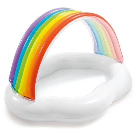Rainbow inflatable pool, 142 x 119 x 84 cm, from 1-3 years old, 57141NP intex-2