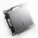 1-clavic switch with indicator, 250V, 10A, Stekker series Katrin, silver, GLS10-7101-03 1022442