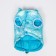 Dog jacket two -sided with weighting size 14 (ds 32 cm, og 42 cm, Osh 31 cm), blue