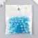 Beads for creativity Plastic "Soap bubble of blue and white" set of 20 grams 0.8x0.8x0.8 cm