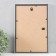 Photo frame Plastic "Mira" 20x30 cm, 636461 White with gold (plastic screen)