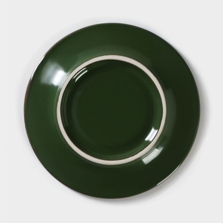 Smak Porcelain Punto Verde, D = 15 cm, green color-3