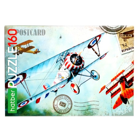 Puzzle "Airplane", 160 elements-3