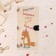 Wooden envelope "Happiness, Health, Good luck..." Handwork, light, fox, 16.5x8 cm