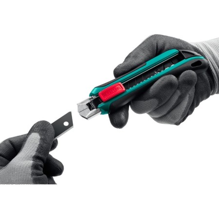 Knife kraftool uni 09193_z02, segmental blade, 18 mm-10