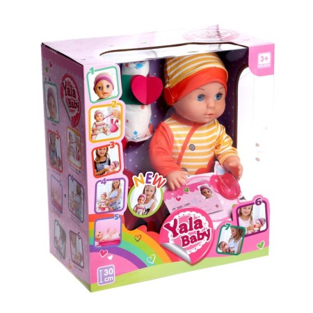 Pups functional "baby" drinks, pisses, with accessories-4