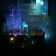 Girlynda "Horse tail" 10 threads of 1 m, IP20, silver thread, 100 LED, glow of multi (RGB), overflows, 12 V