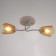 Chandelier 1341001/2BR E27 15W white-brown BayerLux