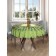 The tablecloth "half kiwi", round, Saten, d = 150 cm