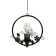 Garden lamp on the sunny battery "Polar owl", 27 cm, 1 LED, glow warm white