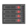 Corps for HDD/SSD Thermaltake Max 3504 SATA I/II/III/SAS SATA, metal, black