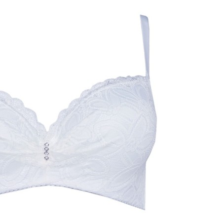 Women's bra, white color, size 75V-7