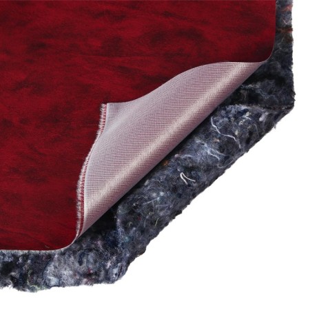 A set of doors upholstery 110 × 205 cm: claim. Kozh, Vatin 5 mm, nails, string, burgundy, “Vatin”-2